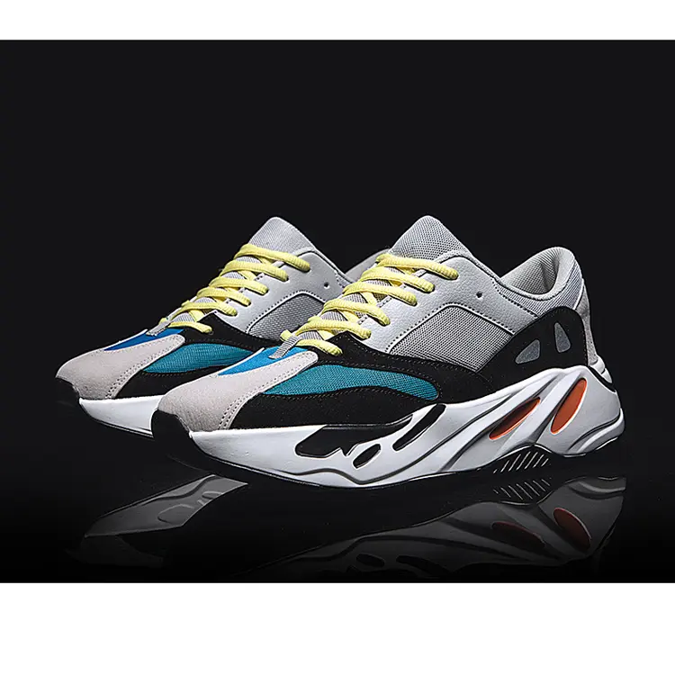 Fujian Supplier China OEM ODM Customized Fashion Custom Brand Comfy Color Matching Sneaker Manufacturer Men's Sports Shoes