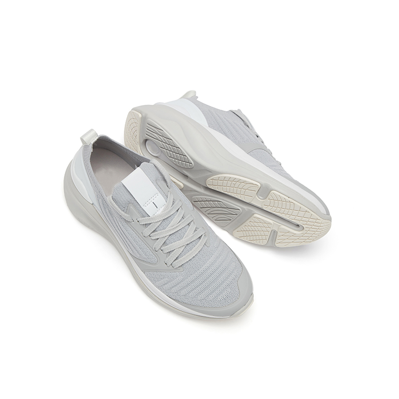 Wholesale Classic Custom Brand Logo Women Men Fashion Sneakers Knit Upper Running Shoes