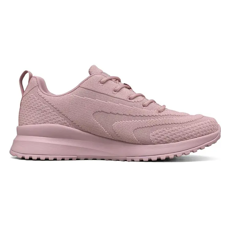 New Design Fashion Solid Color Pink Breathable Upper Best Quality Sneaker Women Shoes Sport Running